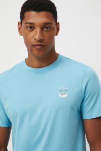 Хлопковая футболка Medicine, бирюзовый