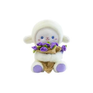 HOUDASHI Мягкая игрушка розовый ягненок, высота 30 см