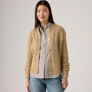 Кардиган Luna Shell с пуговицами Levi's, Heather Caramel - White