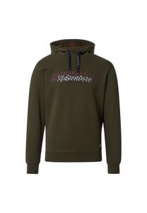 Мужская однотонная толстовка CASAMODA, темно-зеленый