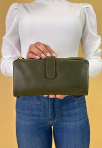Кошелек VIDA Gusti Leder, цвет grün