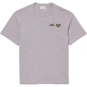 Футболка мужская серая LACOSTE, серый