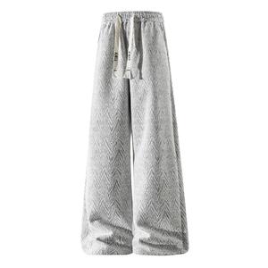 Повседневные брюки Unisex утепленные и флисовые Wide Leg X1617, светло-coffee pants