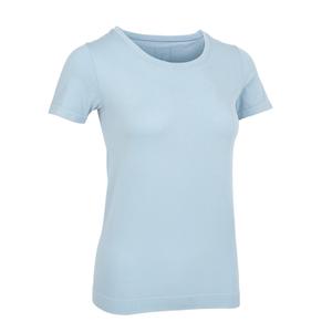 Женская бесшовная футболка для йоги с короткими рукавами Kimjaly