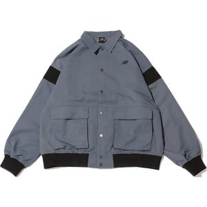 Куртка MET24 унисекс черный серый New Balance