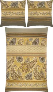 Постельное белье , бежевое, 1x 200x220 см + 1x 80x80 см Erwin Müller