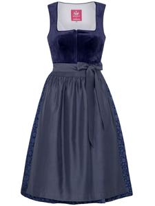 Широкая юбка в сборку SPIETH & WENSKY Frieda -Vendewaa, синий