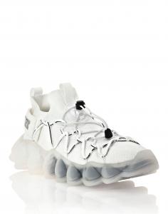 Plein Sport Беговые кроссовки 'The Bubble Gen.x.2 Tiger' в белом цвете