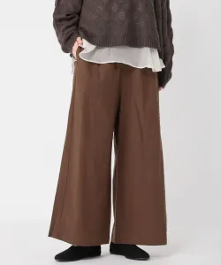 Заправленные прямые широкие брюки Studio Clip, цвет Brown 50