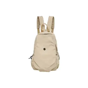 DCLOUD Нейлоновый рюкзак мини унисекс хаки зеленый серый черный, Khaki Double-Shoulder