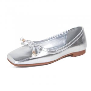 Повседневные однобортные туфли женские TATAYA, Silver