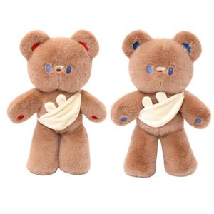 Плюшевая кукла Cartoon Rabbit Bear высотой 45 см MAOGEGE, синий