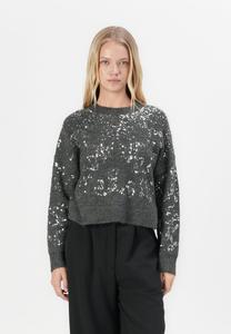 Джемпер ONLY ONLALTA SEQUIN O NECK, Dark Grey