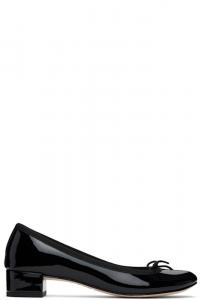 Черные туфли на каблуках Camille Repetto