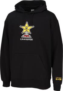 Худи Converse CB252253 для баскетбольных тренировок, влагоотводящая, унисекс, для взрослых, черный/желтый