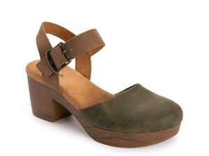 Сандалии MUK LUKS Merritt Platform Sandal, Dark Olive Green