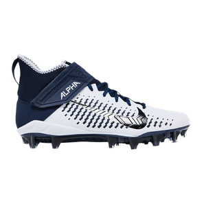 Бутсы Air Jordan Alpha Menace Pro 2 Mid 'White College Navy', белый