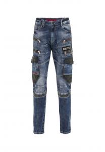 Джинсы из денима Cipo & Baxx, синий