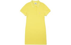 Футболка с коротким рукавом женская желтая MLB