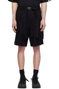 Черные шорты-карго из твила Y-3