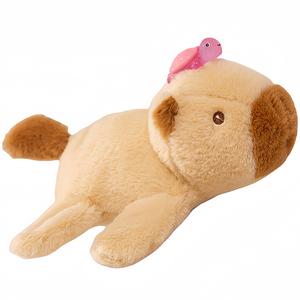 Плюшевая кукла Animal Snap Circle высотой 23 см Tak Bebe, Capybara[Turtle Style]