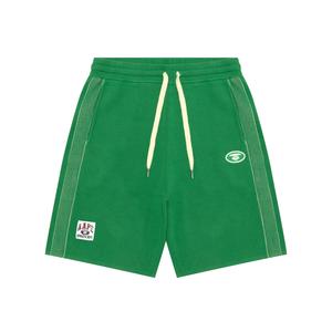 A Bathing APE Шорты для бега с боковой полосой Aape, зеленый