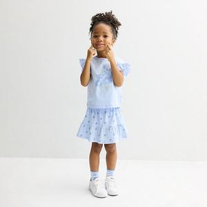 Детский топ и шорты-юбка с цветочным принтом Carter'S