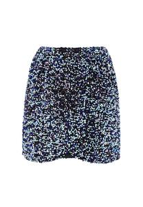 Юбка мини faina Skirt, синий