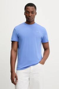 Хлопковая футболка Tommy Jeans, фиолетовый