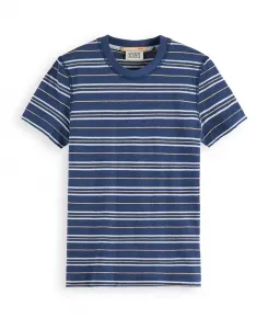 Футболка полоскатая из льняной смеси для мальчиков Little and Big Boys SCOTCH & SODA