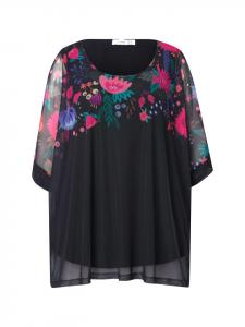 Блузка MIAMODA, черный