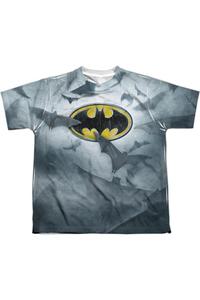 Футболка с коротким рукавом для детей с логотипом Batman Gildan, белый