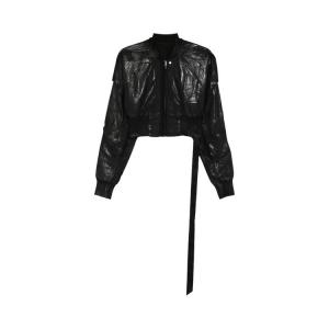 Куртка Rick Owens DRKSHDW Cropped Bomber Flight Jacket 'Black', черный