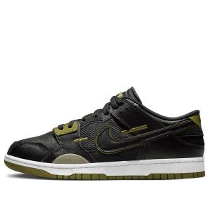 Кроссовки dunk low scrap Nike, черный