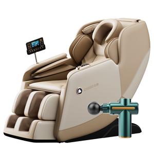 Массажные кресла CHIGO, [Khaki] Ai Intelligent Voice Voice Control + Leg And Foot Airbag Roller Massage + Waist And Back Health Hot Compress