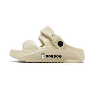 Водонепроницаемые и дышащие, легкие, амортизирующие детские шлепанцы BOBDOG, серый