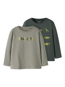 Name it Футболка с длинными рукавами NMMVUX 2P LS TOP в тени