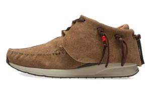Кроссовки Visvim FBT 'Brown Deer Leather', коричневый