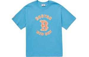 Футболка унисекс синяя MLB