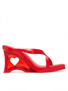 Шлепанцы Melissa Glass Heel Ad 35801 Melissa, красный