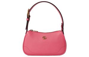 Кожаная сумка через плечо Aphrodite Маджонг Сумка Женская Розовая GUCCI