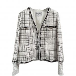 CHANEL Куртка для отпуска ранней весной 25c женские white