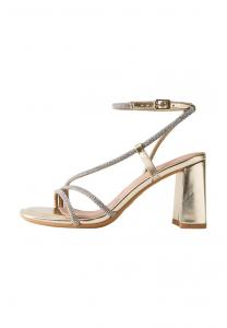 Сандалии High heeled sandals New Look, золотой