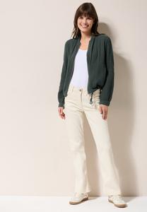 Куртка-бомбер MUSSELIN Cecil, темно-зеленый