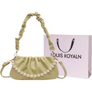LOUIS ROYALN Женская наплечная сумка через плечо, Yellow+Custom Shopping Bag