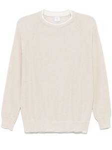 Eleventy джемпер с круглым вырезом, нейтральный