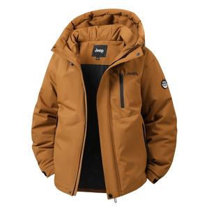 Пуховик Grand Cherokee Unisex Jeep, coffee коричневый