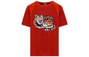 Детская футболка Gucci, темно-красный