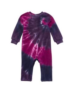 Великолепный диско-боди с эффектом тай-дай Splendid, розовый