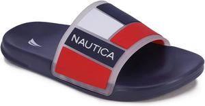 Мужские сандалии Nautica без застежки, белый/красный/синий